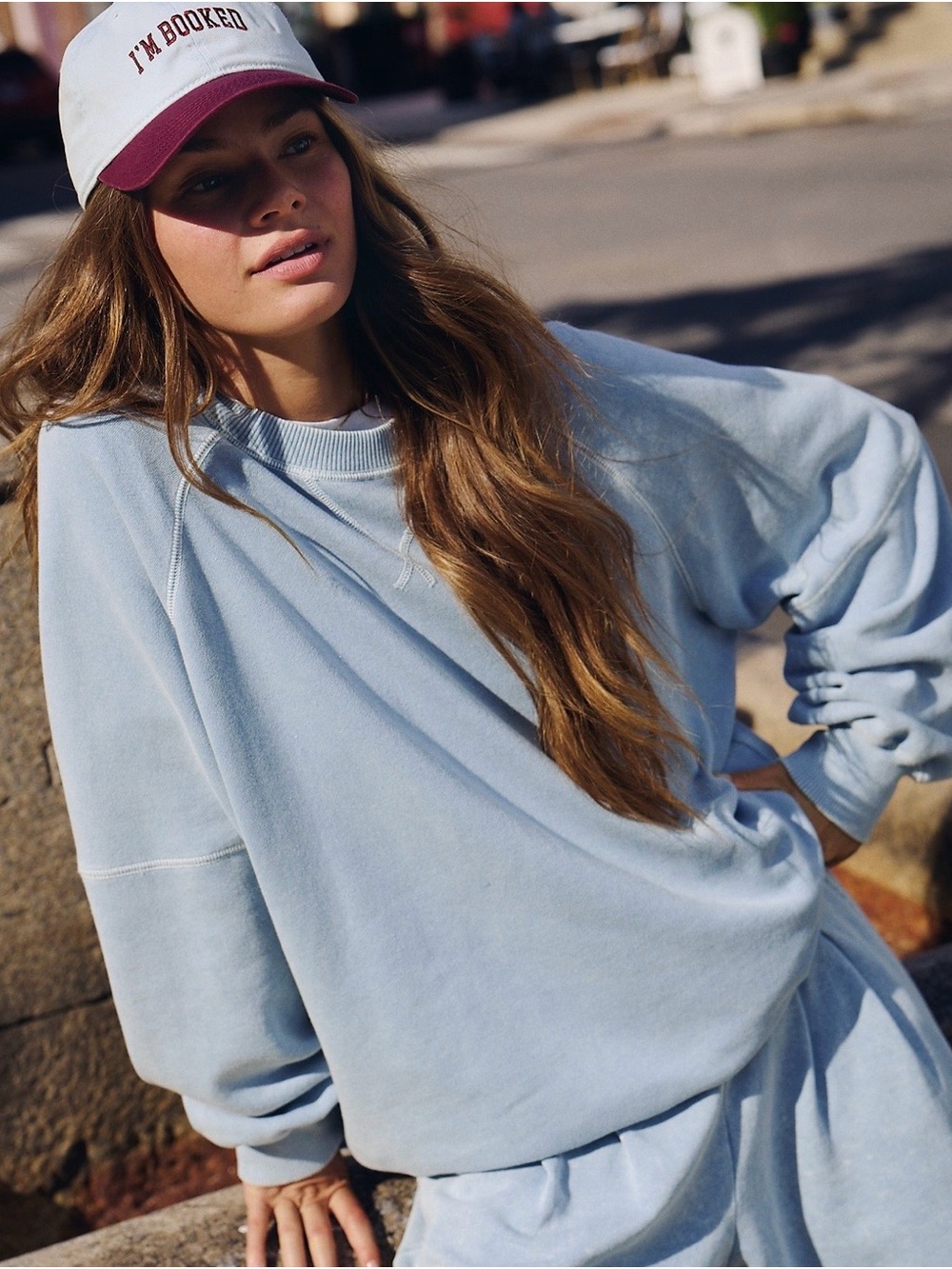 Aerie Go-To Boyfriend
Sweatshirt in Cloud Wash